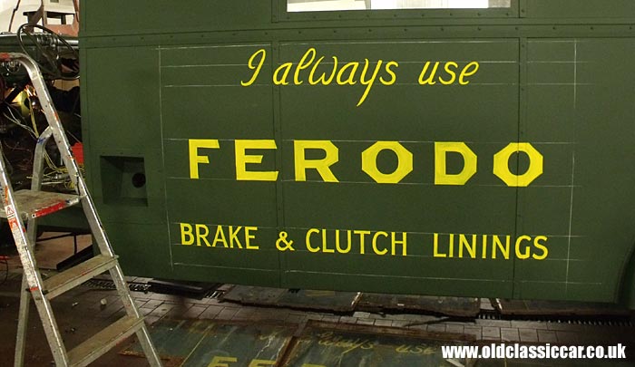 Signwriting for Ferodo