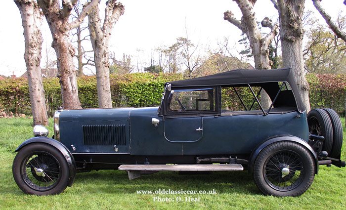 The 1926 Sunbeam as it looks today