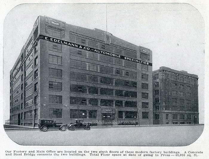 The Edelmann factory in Chicago, Illinois