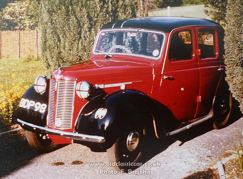 1939 Austin 8 saloon car. 1939 Austin 8 saloon car.
