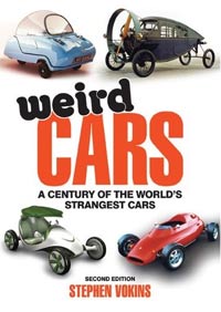 Cover view of the Weird Cars book from Haynes