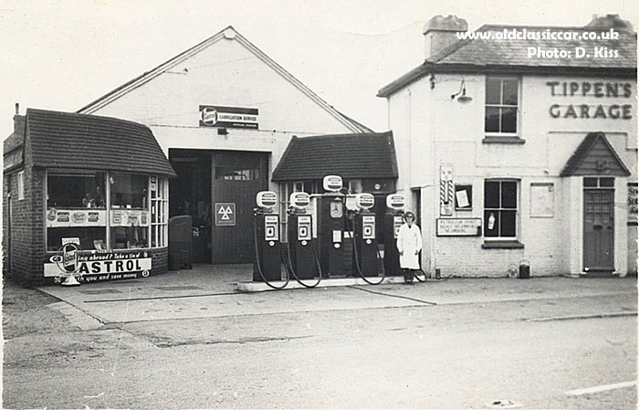 Tippen's Garage in the early 1960s