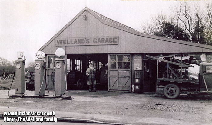 The garage in 1948