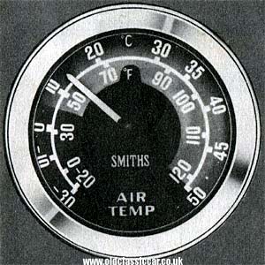 Smiths air temperature gauge