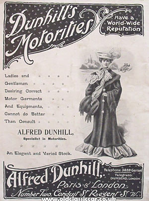 Dunhill's Motorities