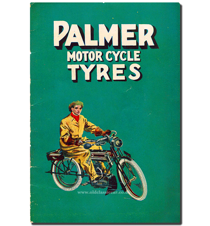 Vintage motorcycle tyres booklet