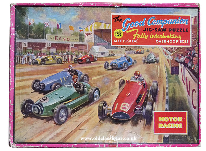 The Good Companion motor racing puzzle
