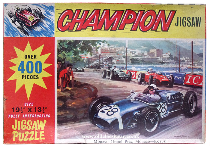 Monaco Grand Prix puzzle