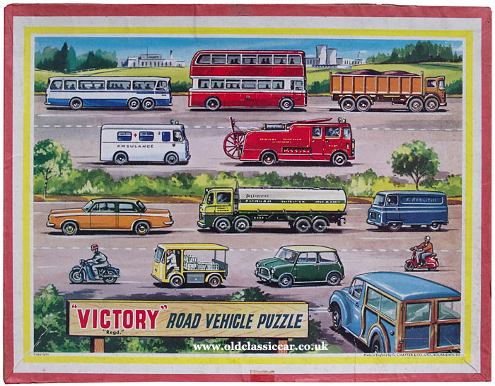 The Victory 'road vehicle puzzle' from the 1960s