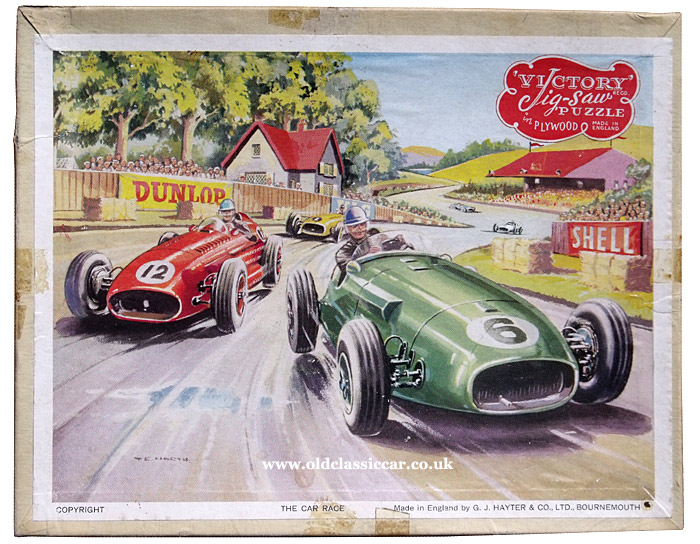 Victory jigsaw puzzle - The Car Race