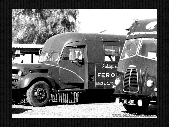 The Dodge and Morris transporters together