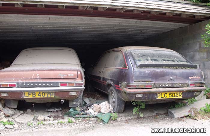 Vauxhall Viva Sports Hatch and 1800 Magnum cars