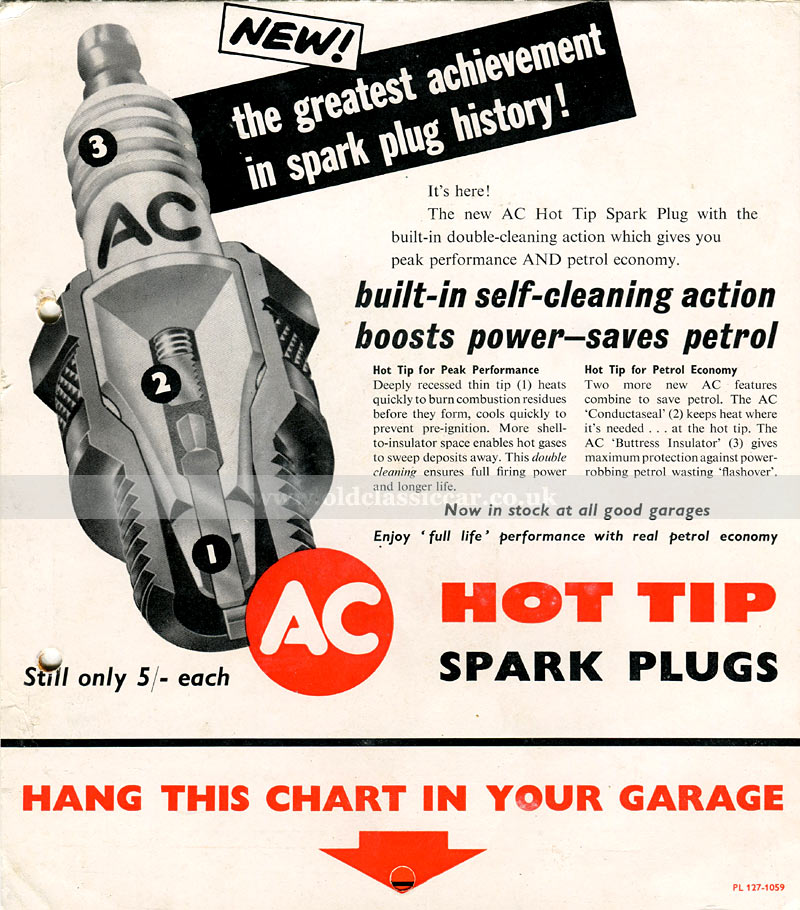 Ac Spark Plug Chart
