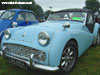 Photograph showing the Triumph  TR3a