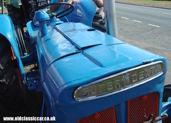 Photograph of a classic Fordson Super Dexta