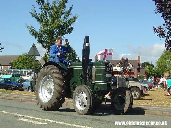 Photograph of a classic Field Marshall Tractor