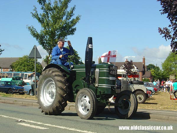 Photograph of a classic Field Marshall Tractor