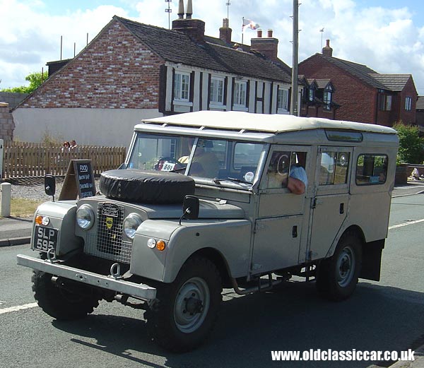 Photograph of a classic Land Rover Series 2A 109