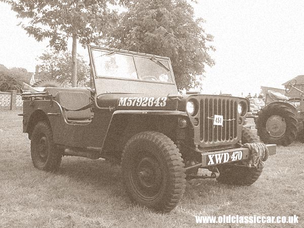 Photograph of a classic Jeep 4x4