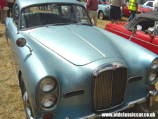 Photograph of a classic Alvis TE21