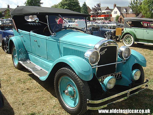 Photograph of a classic Hupmobile Eight Open Top Tourer