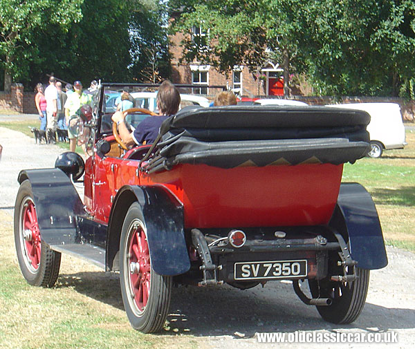 Photograph of a classic Hudson Tourer