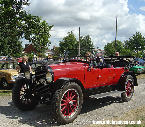 Photograph of a classic Hudson Tourer