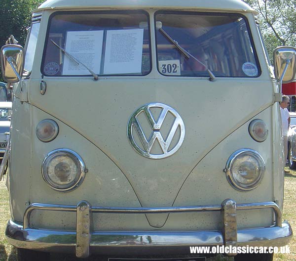 Photograph of a classic VW Camper