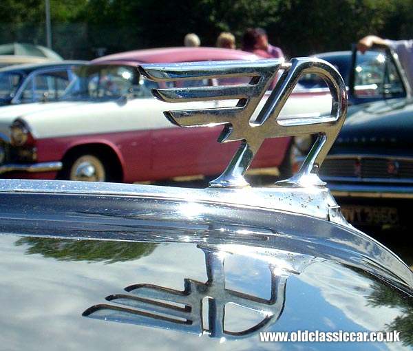 Photograph of a classic Austin A40 Devon