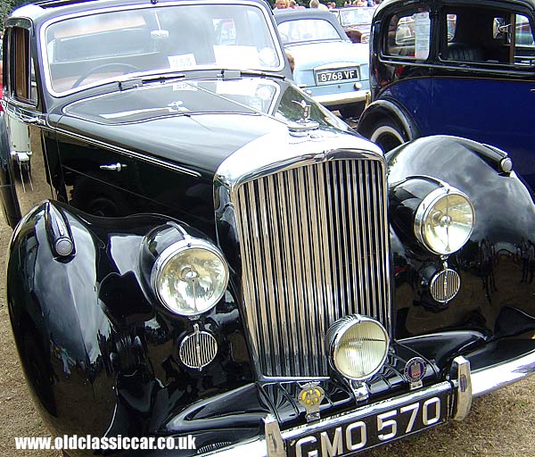 Photograph of a classic Bentley Mk6
