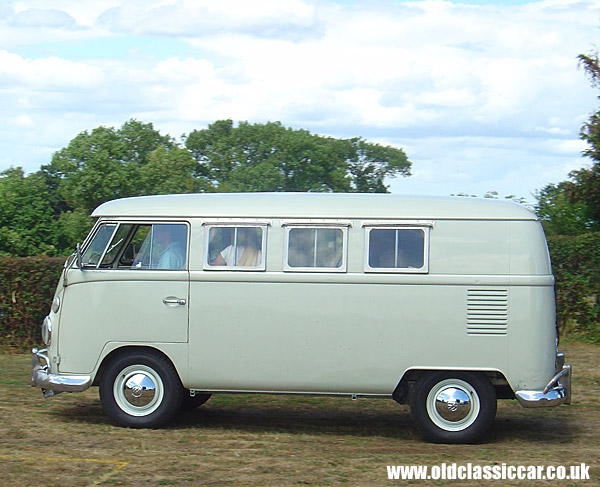 Photograph of a classic VW Camper