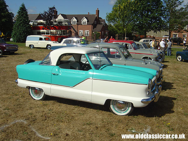 Photograph of a classic Austin Metropolitan