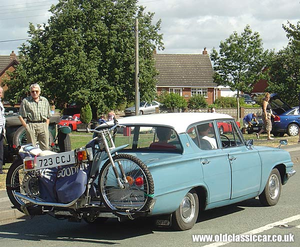 Photograph of a classic Ford Consul Classic