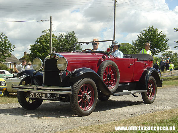 Photograph of a classic Willys Overland Whippet Six