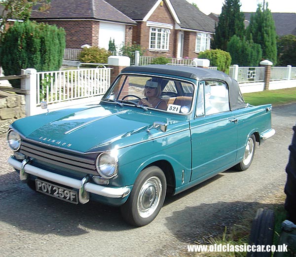 Photograph of a classic Triumph Herald 13/60