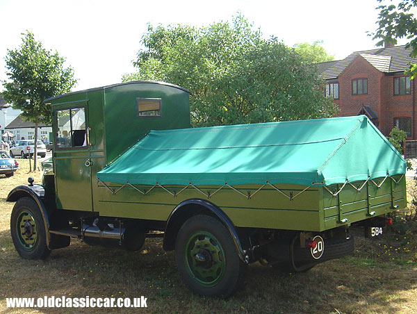 Photograph of a classic Albion B118 Lorry