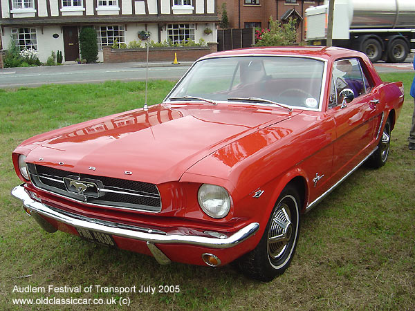 Mustang built by Ford