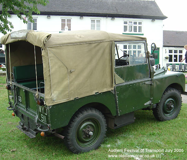 4x4 built by Land Rover