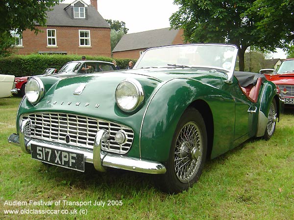 TR3 built by Triumph