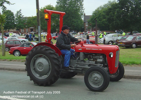 Tractor built by Massey Ferguson