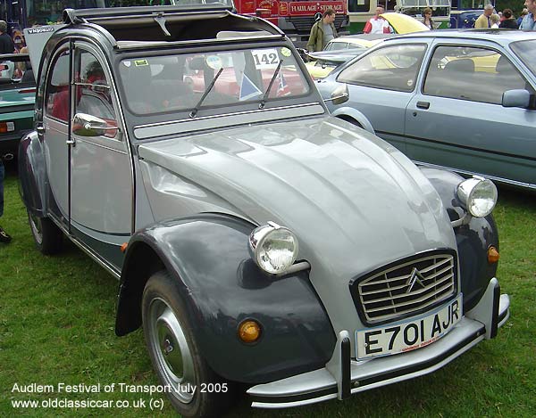 2CV built by Citroen