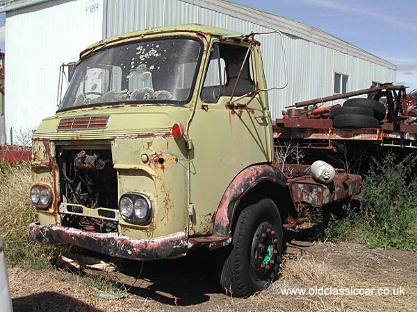 chassis cab built by Commer