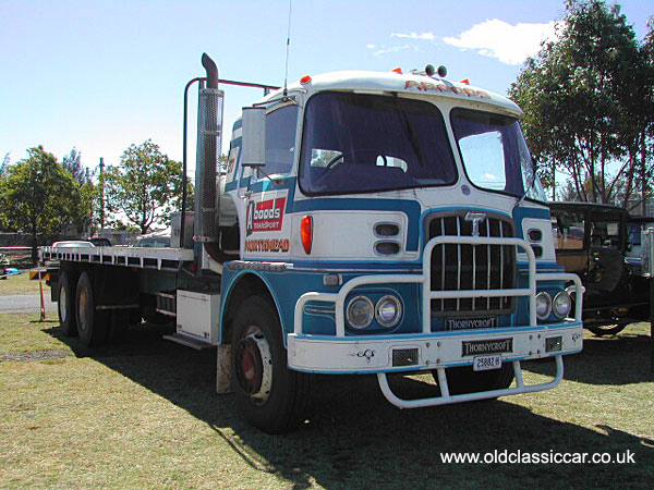 lorry built by Thornycroft