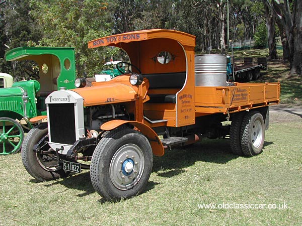 lorry built by Thornycroft