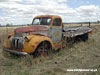 International  flatbed truck photograph