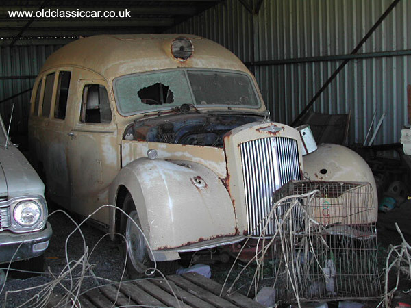 Sheerline ambulance built by Austin