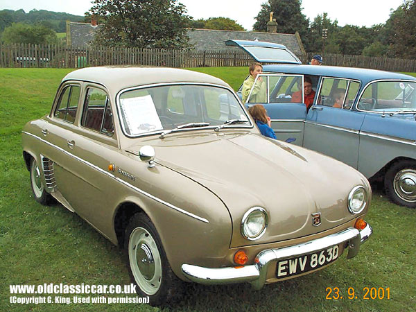 Renault Dauphine Gordini picture.