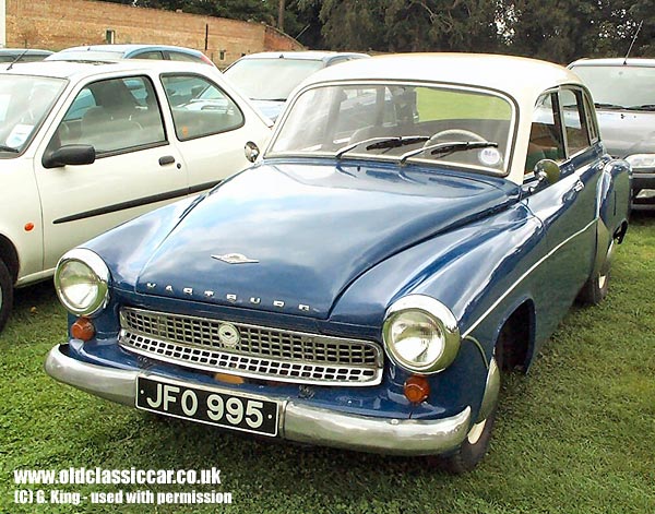 Wartburg 311 saloon picture.