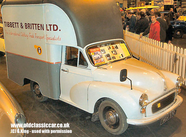 Morris Minor Gown van picture.