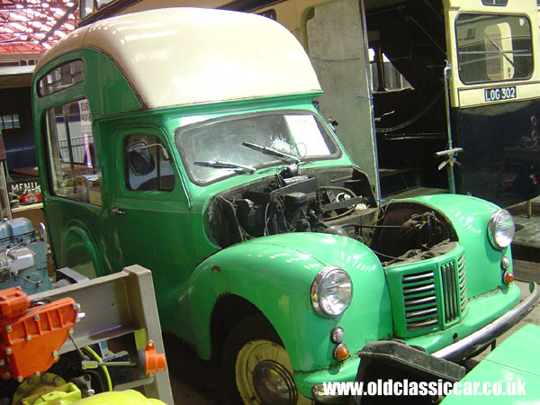 Austin A40 Ice cream van picture.